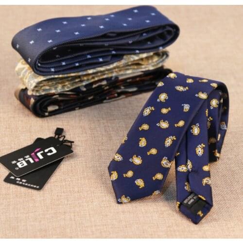 27color Korean fashion designer business mens neck tie skinny slim 6cm striped plaid jacquard gravatas ties for men 100pcs fedex