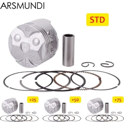 Engine Cylinder Part Piston and Piston Rings Kits For HONDA CBR250RR MC19 CBR19 CBR250 1988-1989 Motorcycle Accessories