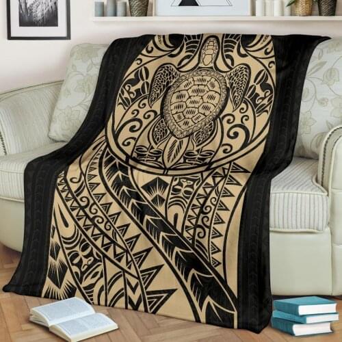 Lai Yin Sun Fleece Blankets On The Sofa