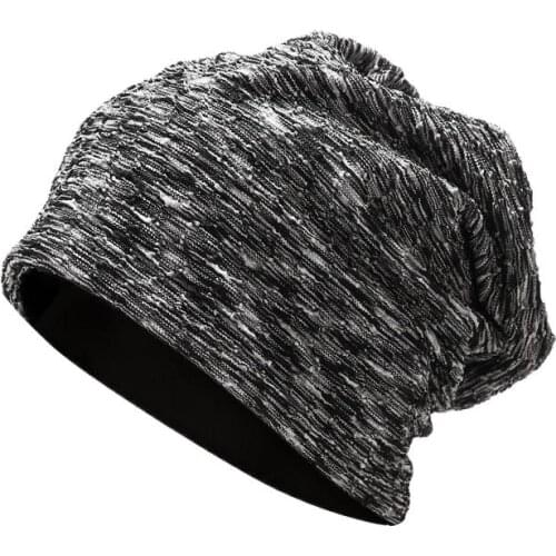 LDSLYJR 2021 Cotton Autumn and winter graffiti warm hat Skullies cap beanie hat for Men and Women 40