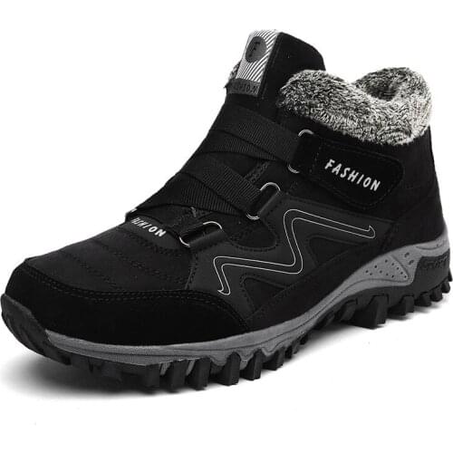 New Super Warm Men Winter Boots for Men Warm Waterproof Rain Boots Shoes 2019 New Mens Ankle Snow Boot Botas Masculina bota