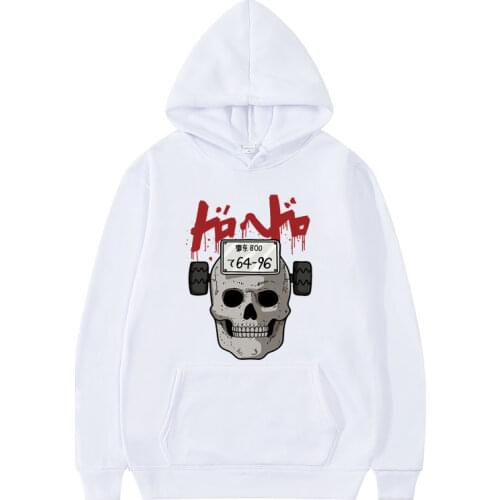New Japan Anime Tops Dorohedoro Print Hoodie Men Women Comfortable Sweatshirt Personality Clothing Unisex Fleece Cotton Hoodies