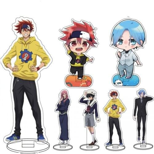 Japan Anime SK8 the Infinity Cosplay Reki Snow Miya Cheery Blossom Acrylic Stands Model Desk Decor Fans Collection Props
