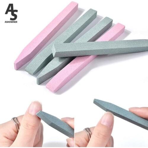 1pcs Pink Nail Art File Sanding Sponge Buffer Block Fingernail Grinding Polishing Nail Files Manicure Pedicure Tool DIY for Home