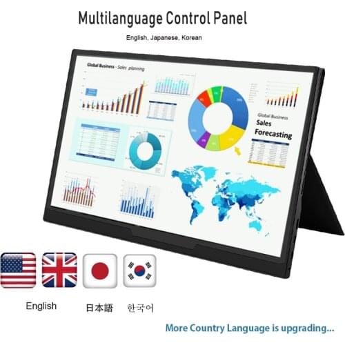 144hz IPS Gaming portable monitor 17.3 inch 1920*1080 full HD with Type-C USB for expand mobile PC laptop game screen