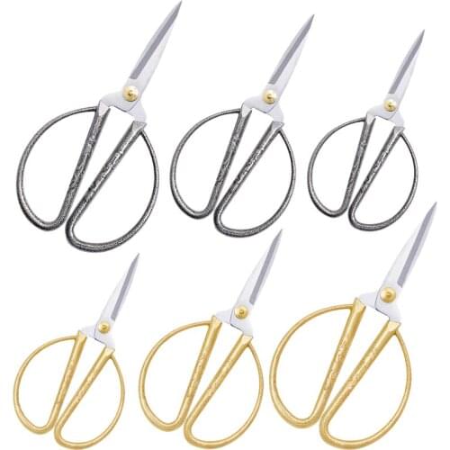 SHWAKK Professional Sewing Scissors Cuts Straight Fabric Clothing Tailors Scissors Household Stationery Office Cutters Tools