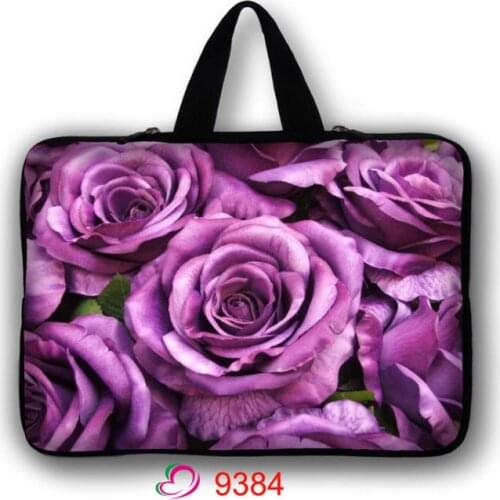 Rose Universal 10/10.1 Tablet PC Bag Laptop Cover 15 14 13 12 17 11.6 Inch Sleeve Chromebook Bag Case For Acer Dell HP Envy