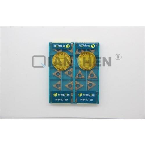 TaeguTec,10pcs/lot,Lathe tools,TCMT16T308-PC TT9080 TCMT16T308 PC TT9080,carbide insert, Face Mill Lathe Tools cutter CNC tool