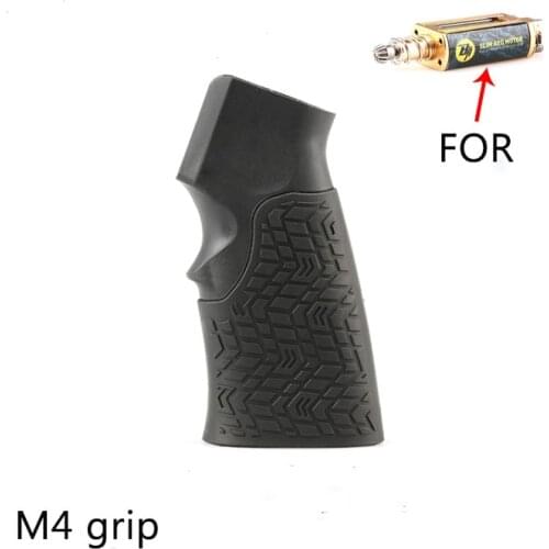 Tactical airsoft Ultra-thin rubber coated motor grip M4 modified LDT416 HK416 grip nylon accessory