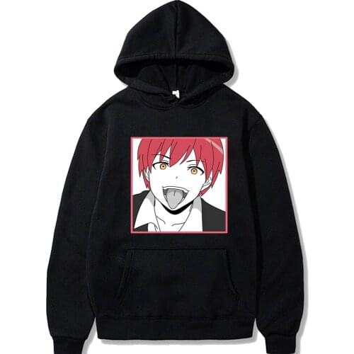 Funny Assassination Classroom Hoodies Men Women Long Sleeve Sweatshirt Akabane Karma Bluzy Tops Clothes