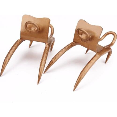 VALIANTOIN Tree Climbing Spurs Spikes Outdoor Iron Claw Tree Climbing Tools Picking Coconuts clamber Gear Drop shipping Hot sale