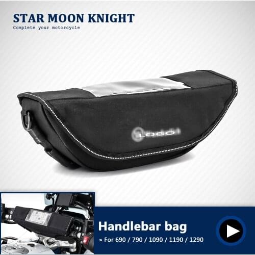Motorcycle Waterproof Racing Race Travel Bags Suitcase Saddlebags and Handlebar Bag for 1190 1290 690 790 1090 Adventur