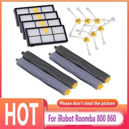 For iRobot Roomba 800 900 805 860 870 880 890 960 980 Main Brush Side Brush Filter Replacement Parts Vacuum Clean Accessroies