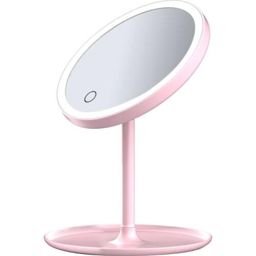 Makeup Mirror with 3 Level Led Light Dressing Table Mirror Beauty Ring Light C1FF