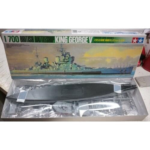British Battleship King George V Tamiya 1/700 plastic model kit 77525