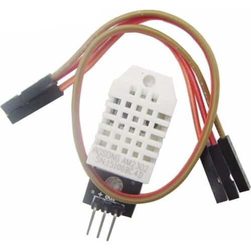 2 pcs DHT22 Digital Temperature and Humidity Sensor AM2302 Module PCB with Cable