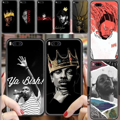 Kendrick Lamar kenny Rapper Phone case For Xiaomi Mi Max Note 3 A2 A3 8 9 9T 10 Lite Pro Ultra black 3D shell tpu funda pretty