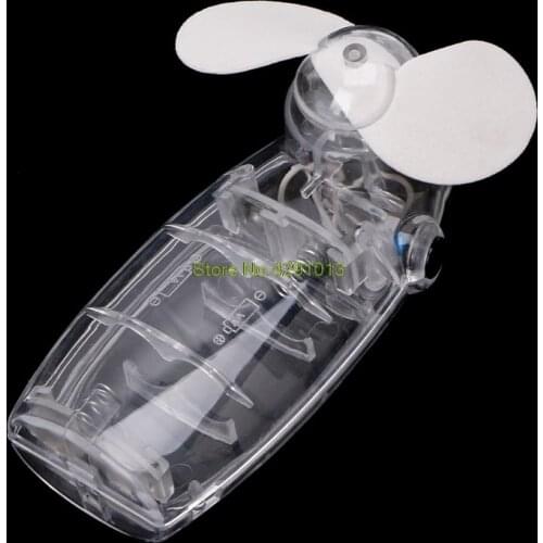 Portable Mini Pocket Fan Cool Air Hand Held Battery Travel Holiday Blower Cooler Drop Shipping Support