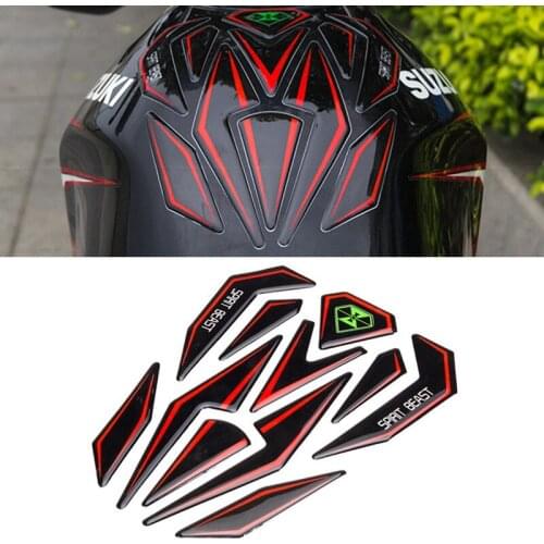 3D Rubber Fuel Gas Tank Cap Cover Pad Protector Sticker Motorcycle Decal for Honda Yamaha KTM Suzuki Kawasaki BMW Sticker