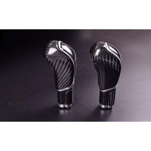 Fit for Maserati Ghibli Levante quattroporte carbon fiber shift knob gear shift paddle lever gear head handball
