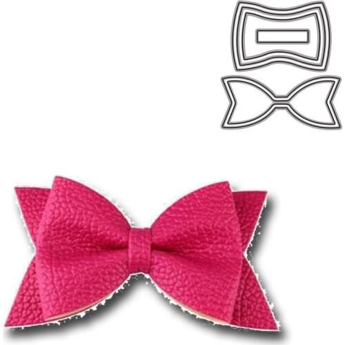 Pretty Bowknot Metal Cutting Dies New 2021 Diy Scrapbooking Photo Album Bow-Tie Scrapbook Die Cuts