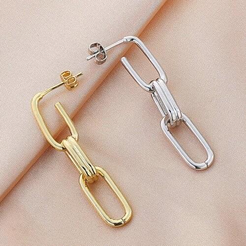 European And American Retro Ins Style Thin Face Earring High-end Long Tassel Earrings Female 2021 New Arrivals Gifts For Women