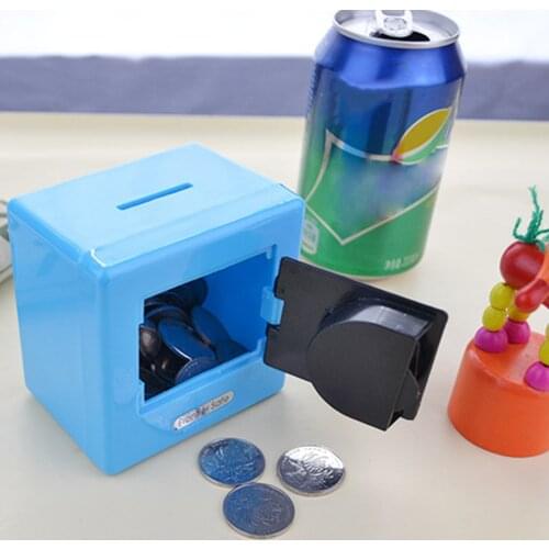Convenient Safety Deposit Box Money Coin Saving Storage Box Code Coins Cash Safe Case Piggy Bank For Children