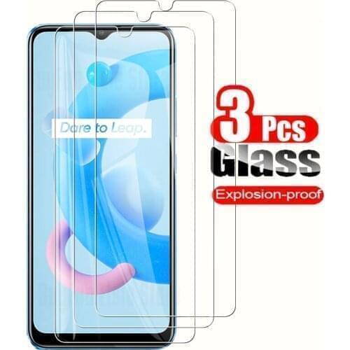 3 PCS/Lot Protective Glass for Oppo Realme C20A Screen Protector Film For Reame Realme C20A C20 A C21Y C21 Y Protective Glass