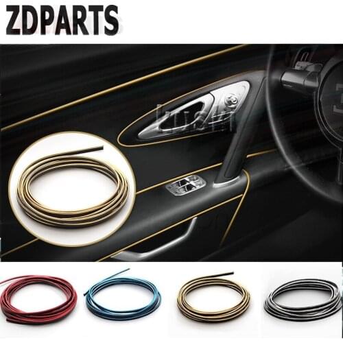 ZDPARTS 3M Automobiles Car Internal Decorative Trim Sticker For Suzuki Grand Vitara Swift SX4 Mitsubishi ASX Audi A 4 Fiat 500