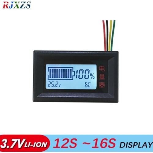 12s-16S li-ion lithium battery Led electricity display board 3.7V led board