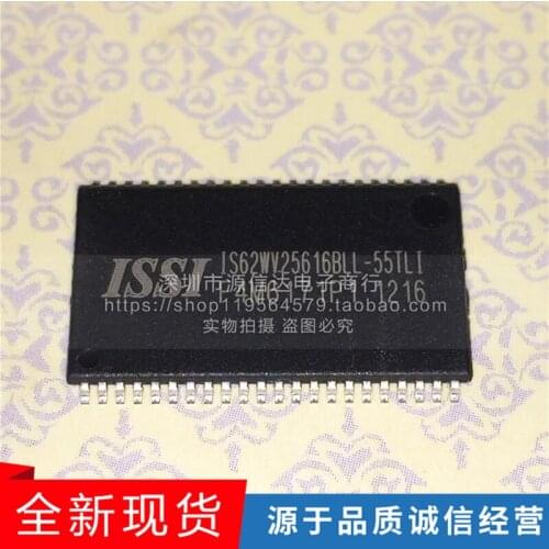5PCS IS62WV25616 IS62WV25616BLL-55TLI TSOP44 new original memory