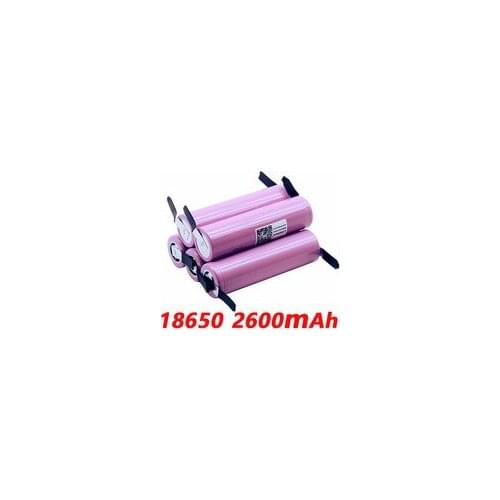 LiitoKala ICR1865026FM 18650 2600mah 3.6V Battrey mobile power,flashlight,audio battery pack + DIY Nickel sheet