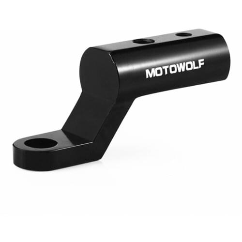 Motorcycle Accessories Rearview Mirror Mount Extender Bracket Holder Clamp Bar Phone Holder Levers Multiple Function