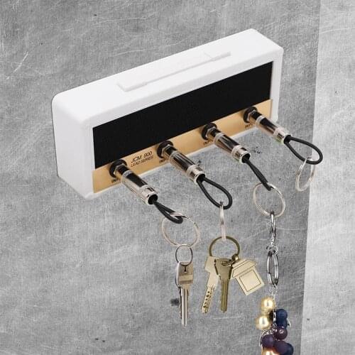 Key Storage Holder Jack II Wall Key Rack Hallway Door Vintage Guitar Music Keychain Home Wall Decoration Key Rock Holder Gift
