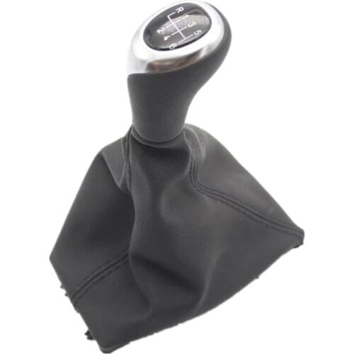 For BMW 1 Series F20 F21 2011 2012 2013 2014 2015 2016 Car-styling 6 Speed Gear Lever Stick Shift Knob With Leather Boot