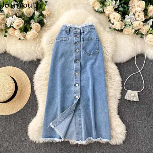 JoinYouth Denim Skirts For Women
