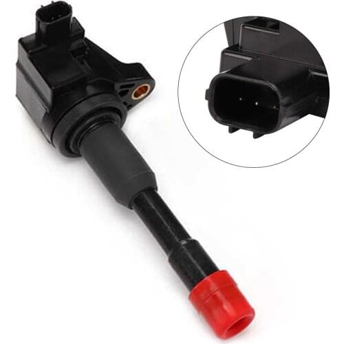Ignition Coil for Honda Civic Hybrid 2003-2011 I4 1.3L Sedan Rear 30521PWAS01 0986JG1224 30521PWA003 30521RLB003 CM11108 U09006