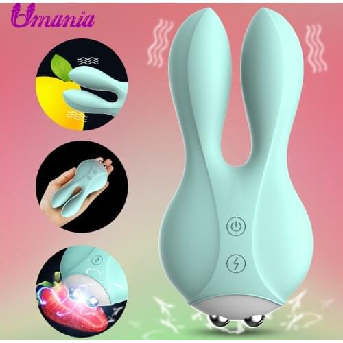Sex Electric Shock Rabbit Vibrator for Women Clitoris Stimulator Female Masturbator Vibrator for couple Sex Toys for Adults