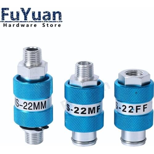 1pcs HSV Series Slide Valve HSV-06 G1/8'' HSV-08 G1/4'' HSV-10 G3/8'' HSV-15 G1/2 Pneumatic Flow Control Manual Hand Slide Valve