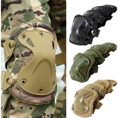 Tactical KneePad Elbow Knee Pads Military Army Airsoft Knee Protector Outdoor Sports Working Hunting Skating Safety Gear