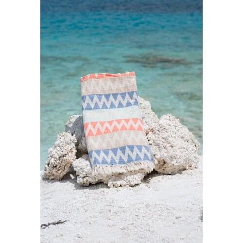 Turkish Bath - Beach Towels - 100% Cotton - Pre-Washed Peshtemal Towel