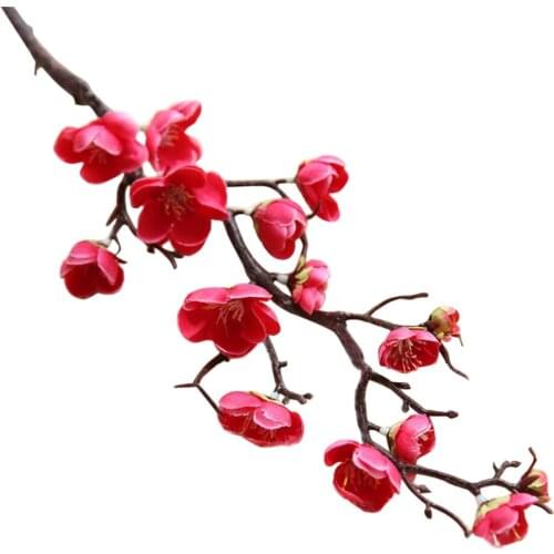 1pc Artificial Plum Home Decoration