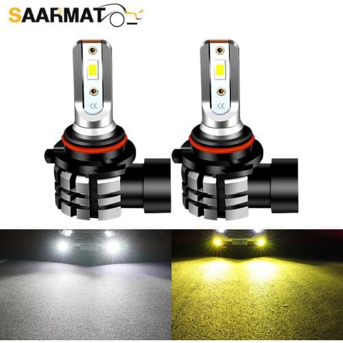 2X Upgrade Super Bright LED Bulb 9005 HB3 9006 HB4 H7 H1 H8 H11 Led Fog Light DRL for Audi Kia BMW Subaru Ford Toyota Volvo