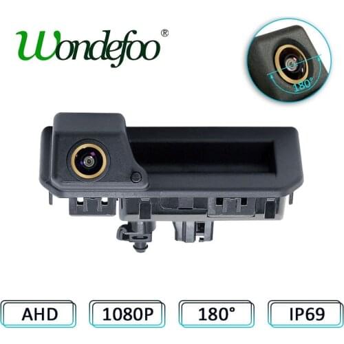 AHD HD 1080P 180 degree Car Rear view camera For Audi Q2 Q2L Q5L A5 Skoda karoq KODIAQ Cayenne Polo Bora Reversing Night vision