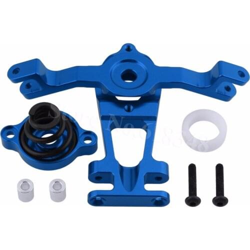 Aluminum Steering Servo Saver Set Pivot bar Arm (Upper/Lower) Spring For Traxxas 1/10 E-Revo 3.3 Upgrade Hop-Up 5344