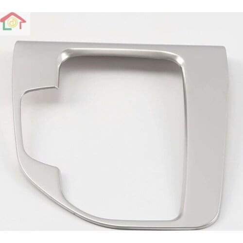 Stainless steel Car styling Automobile gear panel decoration frame For Hyundai IX35 2018 auto accessories