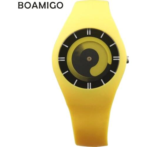 BOAMIGO Brand 2020 Latest Casual Fashion Ladies Watch Simple Trendy Image Dial Unique Display Mode часы женские