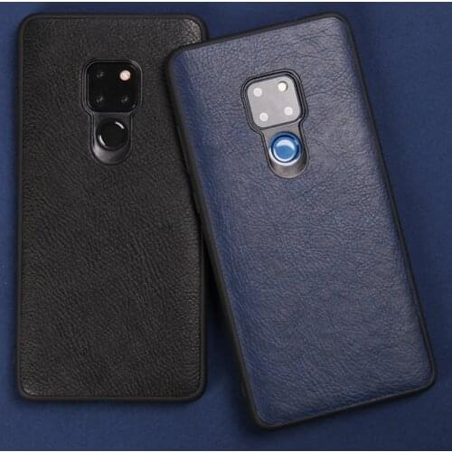 Phone Case For Huawei Mate 20 10 9 Pro P10 P20 Lite Retro Oil Wax Leather Soft TPU Edge Cover For Honor 8X Max 9 10 Nova 3 3i