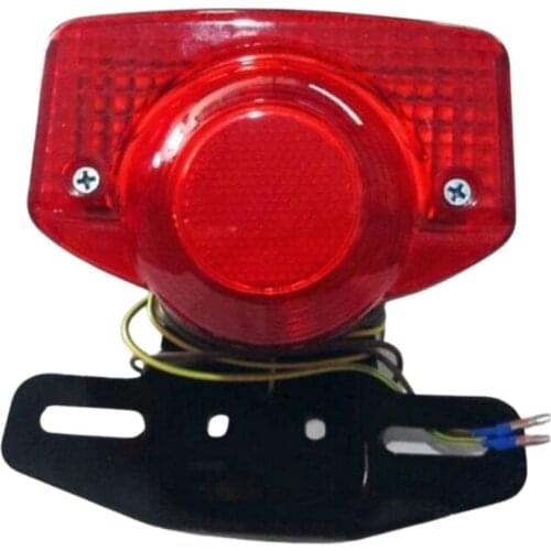 For Honda 70CC 90CC CT70 CT90 CT125 XL70 CL70 CL90 Trail 70 Moped SL70 S90 Scooter Rear Light Motorcycle License Plate Lamp