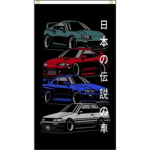 90x150cm Jdm Car Flag